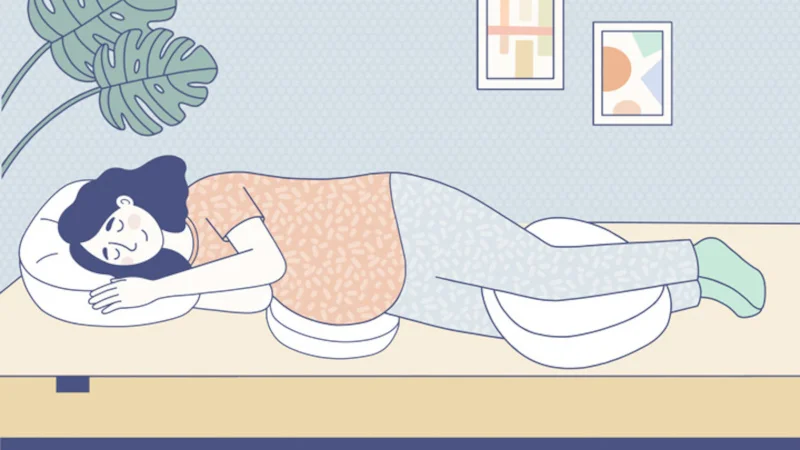 Pregnant Woman With Multiple Pregnancy Pillows