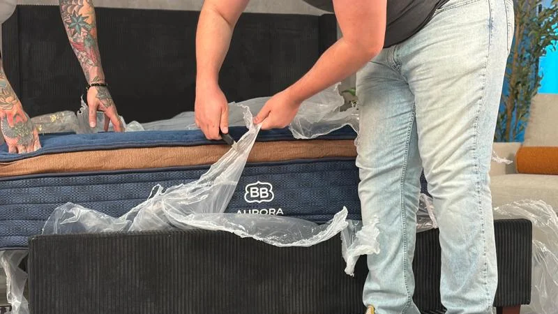 Unboxing the Brooklyn Bedding Aurora Luxe Mattress