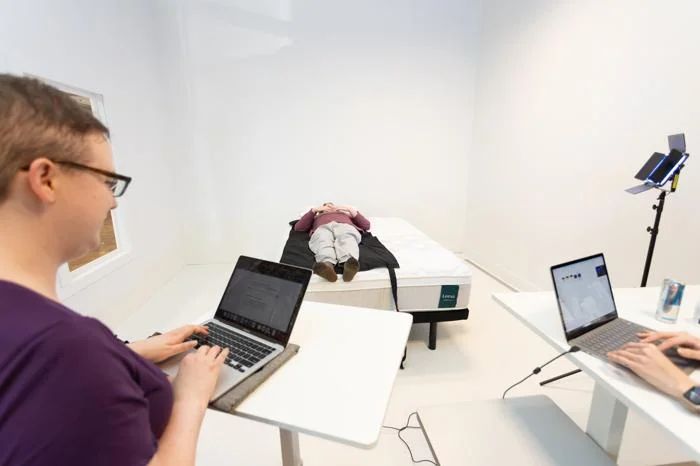 Generating pressure maps of the Leesa Sapira Chill Hybrid Mattress 4