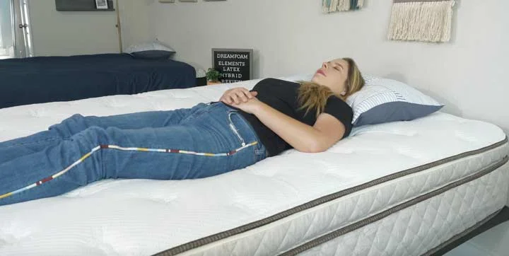 Dreamfoam Elements Hybrid back sleeping Dreamfoam Elements Hybrid back sleeping