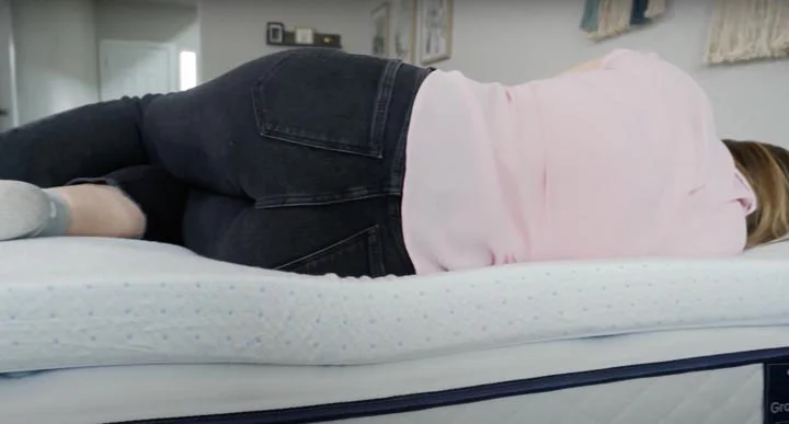 Viscosoft mattress topper back sleeping