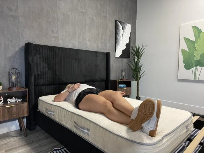 Back-sleeping on a Nolah Nurture Kids Mattress