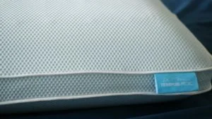 A close up image of the TEMPUR Cloud Cooling Pro pillow. A close up image of the TEMPUR Cloud Cooling Pro pillow.