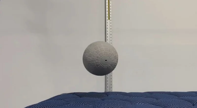 Bounce test on a DreamCloud Luxe Hybrid