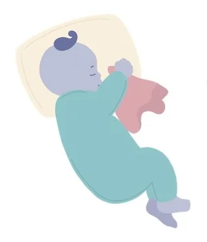 a sleeping baby