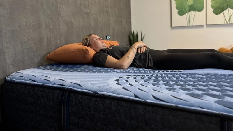 Back Sleeping on the Serta iComfort Aspire Mattress