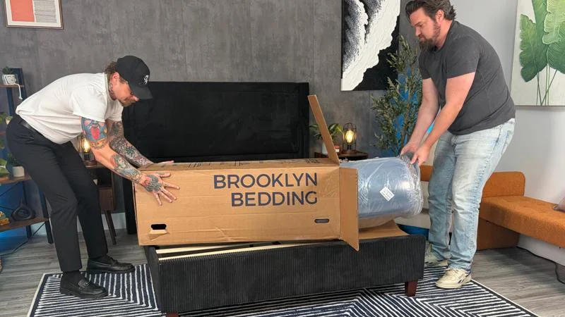 Unboxing the Brooklyn Bedding Aurora Luxe Mattress