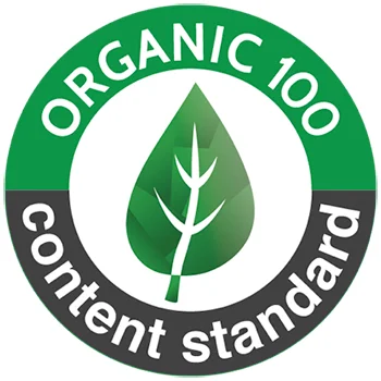 Certified to Organic Exchange 100 Standard