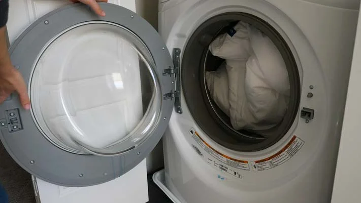 How to Clean Your Pillow: Washing & Spot-Cleaning Guide clean pillow washer 2