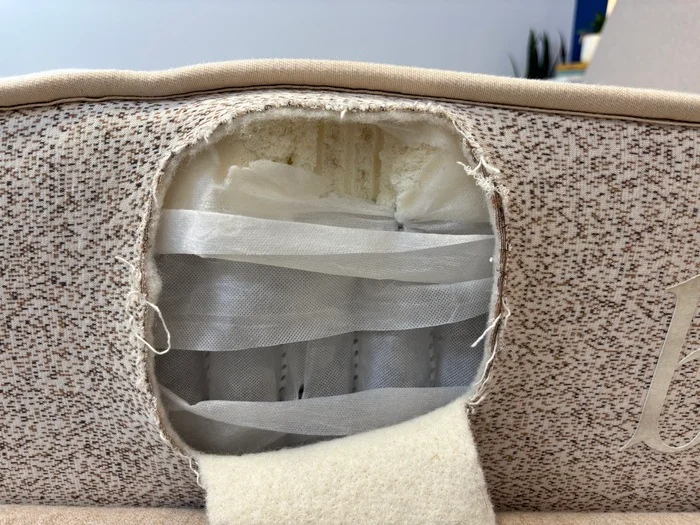 the inner layers of the birch natural mattress