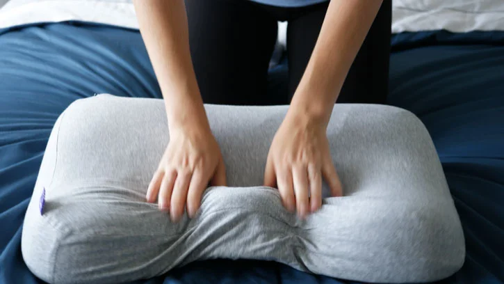 The Hyperfoam has a medium-firm feel and quick response The Hyperfoam has a medium-firm feel and quick response