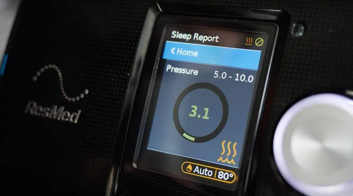 CPAP Machine Screen CPAP Machine Screen