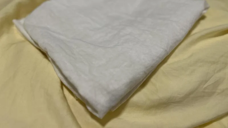 Folded Coop Sleep Goods Cotton Linen Sheets
