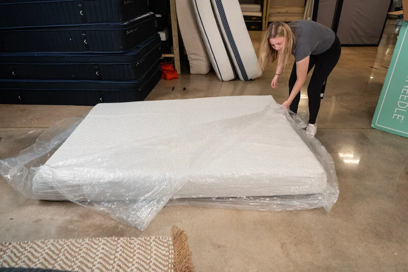 Unboxing the Tuft and Needle Original mattress