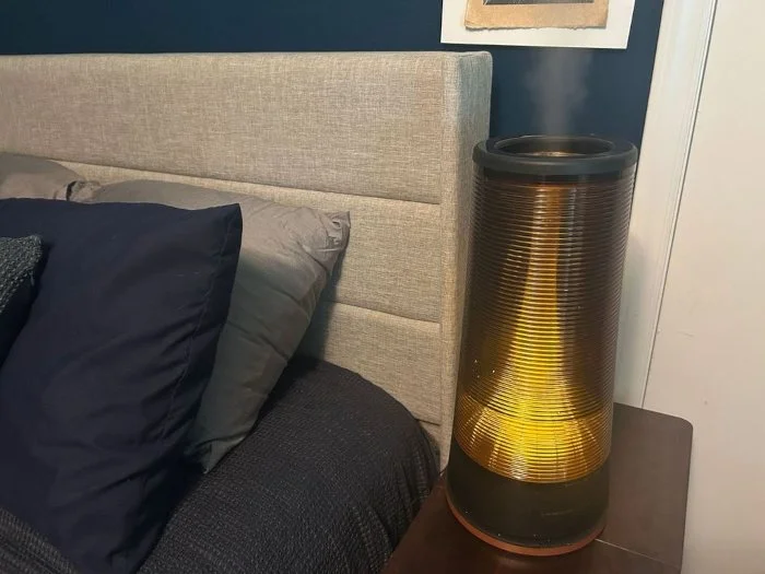 A Vornado Lucerna Humidifier being used in a bedroom