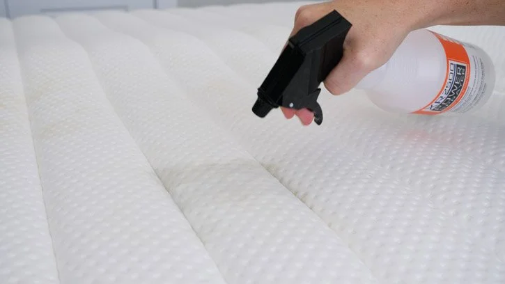 how to clean a mattress stain spray