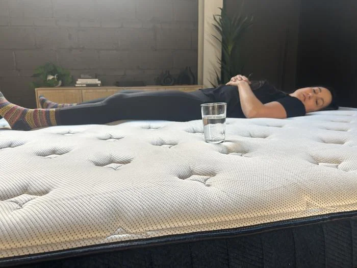 Ripple test on the Silk & Snow Hybrid Mattress