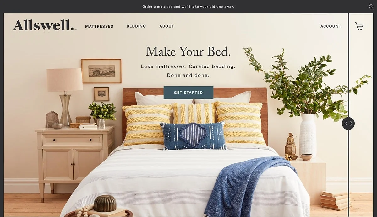 Walmart Introduces New Home Brand, Allswell Walmar introduces allswell homepage