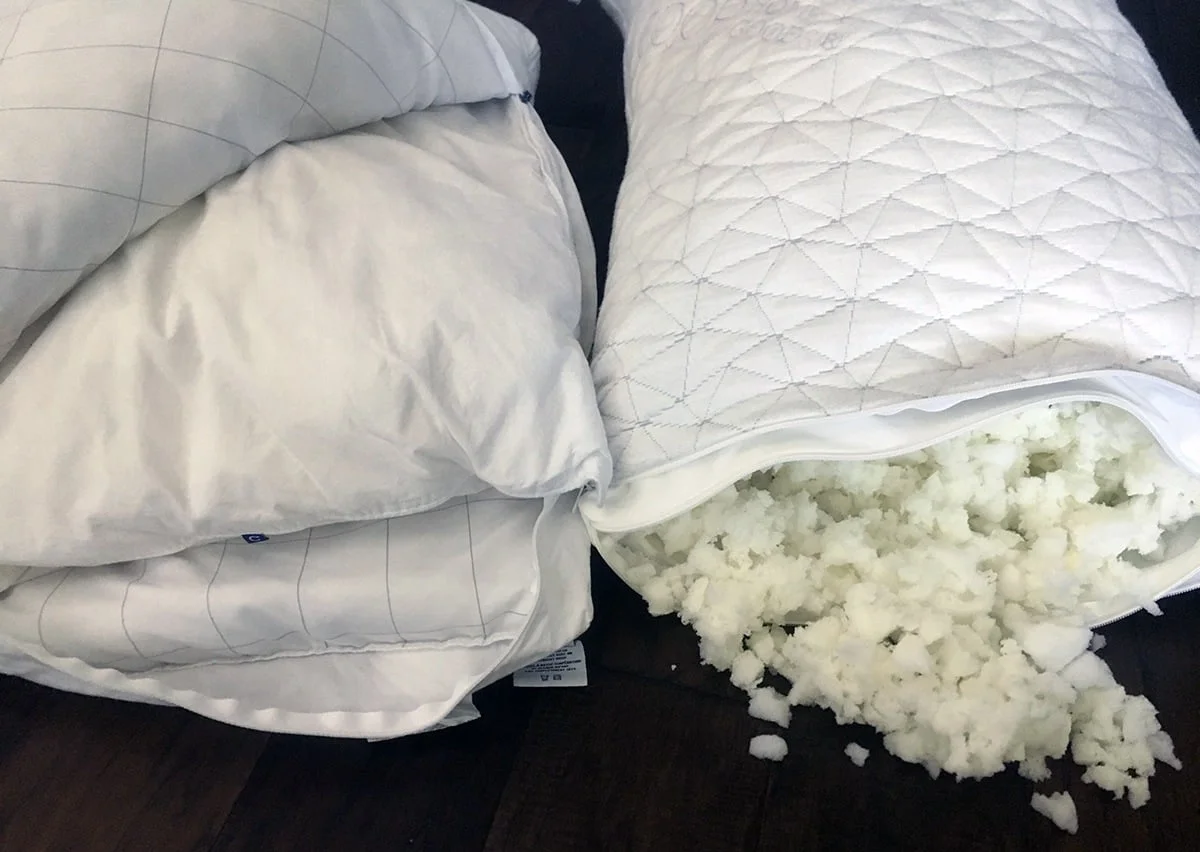 Casper vs Coop Sleep Goods Pillow Comparison Pillow Reviews: Casper vs. Coop Home Goods